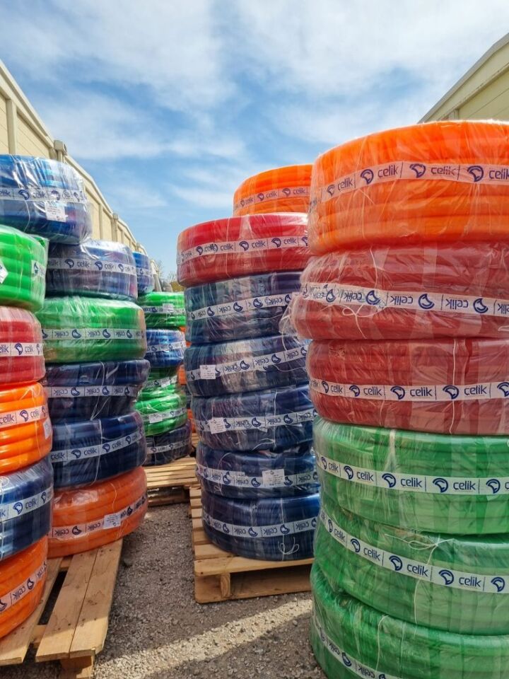 Naturel Silikonlu Sulama Hortumu