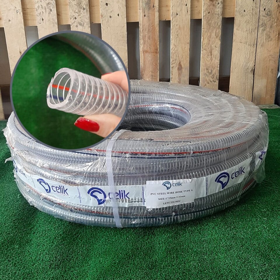 Şeffaf Telli Hortum Tip-A